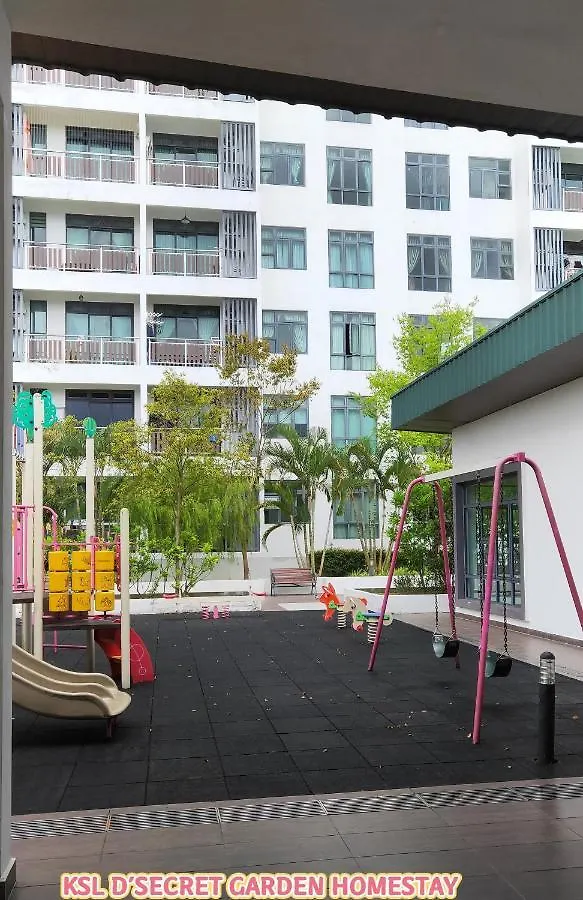 Apartment Ksl D'Secret Garden Homestay Johor Bahru Malaysia