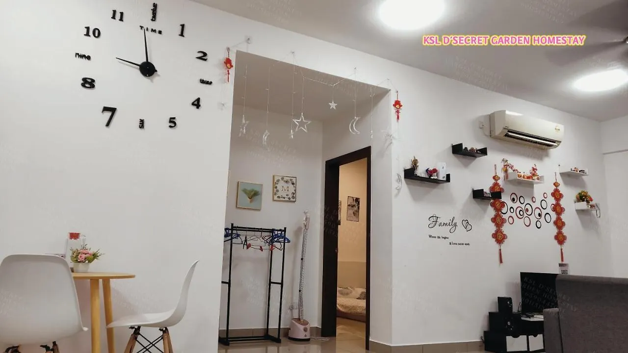 Ksl D'Secret Garden Homestay Johor Bahru Malaysia