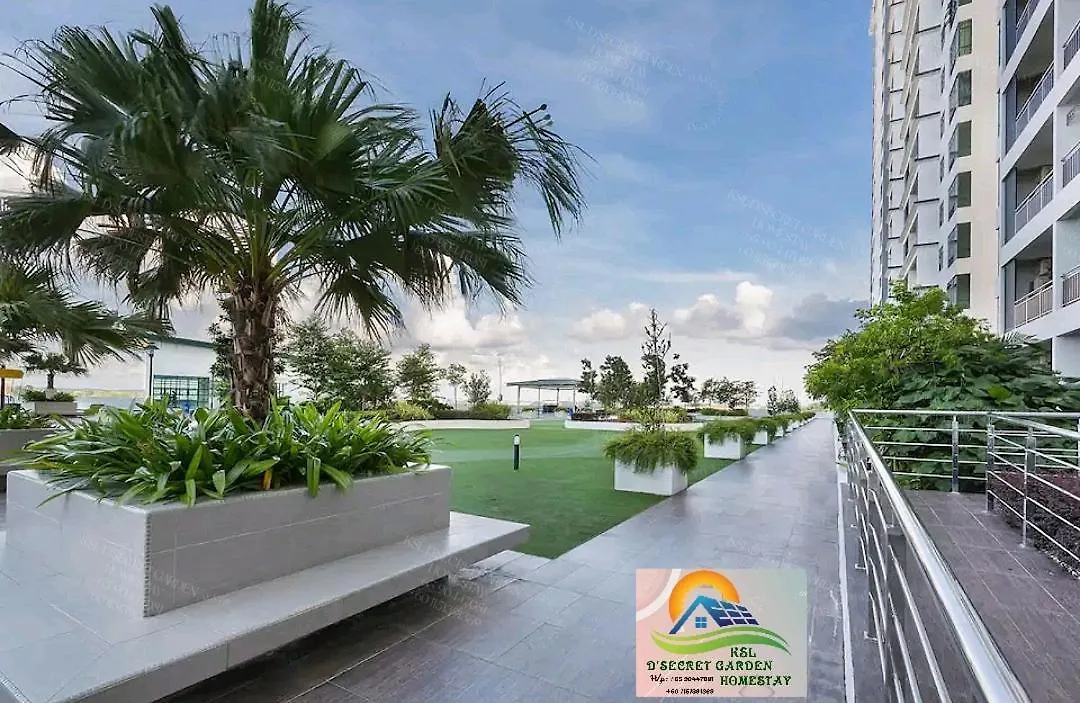 Apartment Ksl D'Secret Garden Homestay Johor Bahru