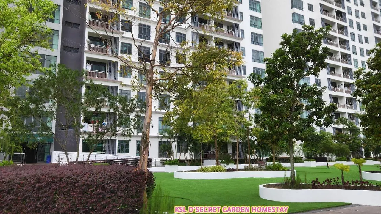 Ksl D'Secret Garden Homestay Johor Bahru Apartment