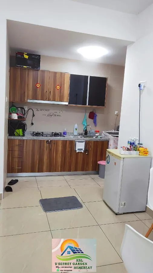 Ksl D'Secret Garden Homestay Johor Bahru Apartment