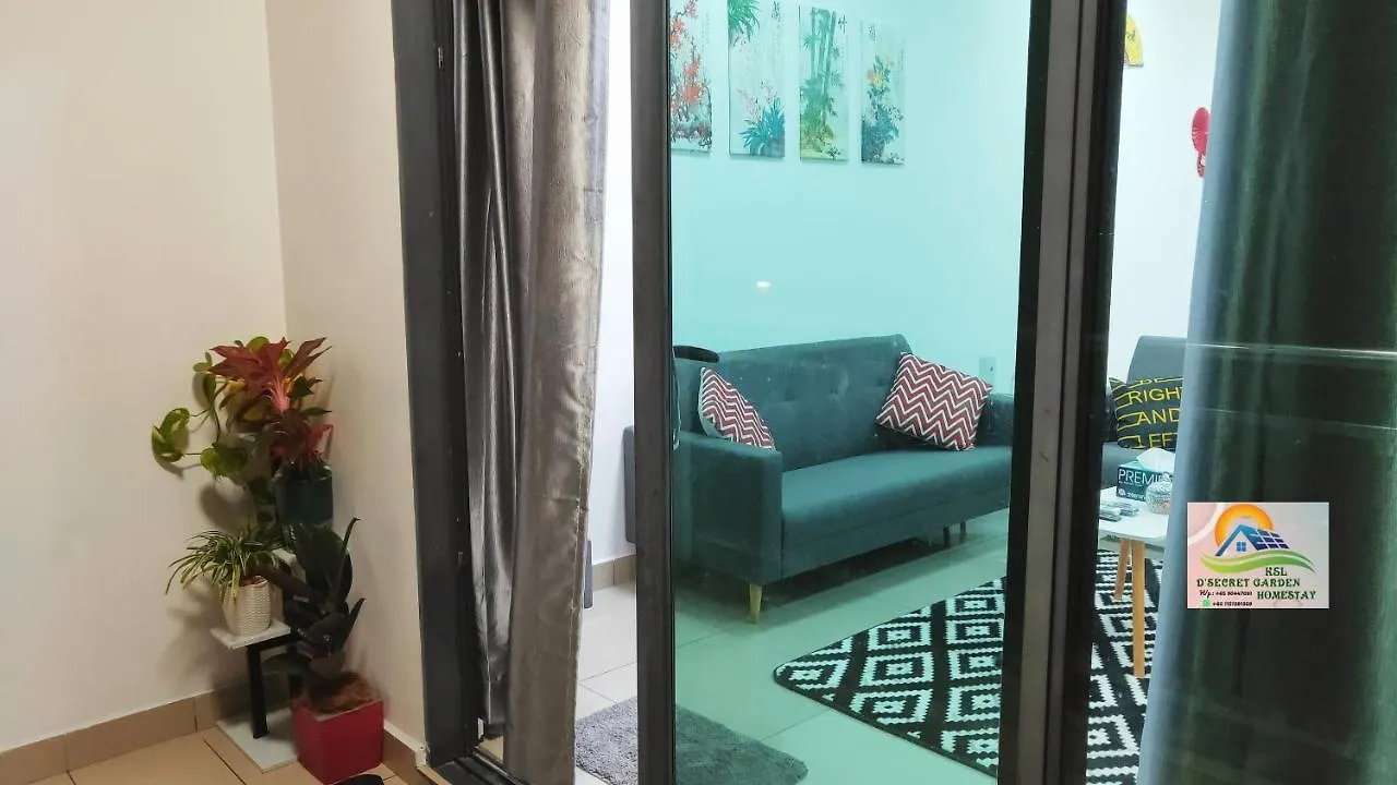 Ksl D'Secret Garden Homestay Johor Bahru Apartment